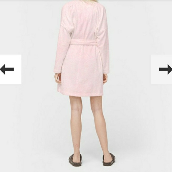 XL/0X Soft Red Ugg faux fur lined Robe NWT - Picture 3 of 7